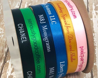 custom wedding ribbon