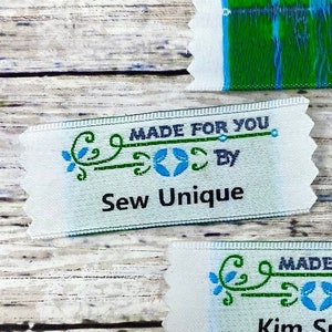 Personalized Sewing Labels, Custom Labels, Vintage Labels, Woven Labels ...
