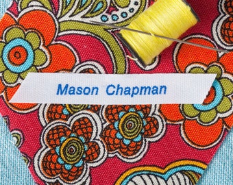 Sew On Camp Labels Sew On School Labels Camp Labels For | Etsy
