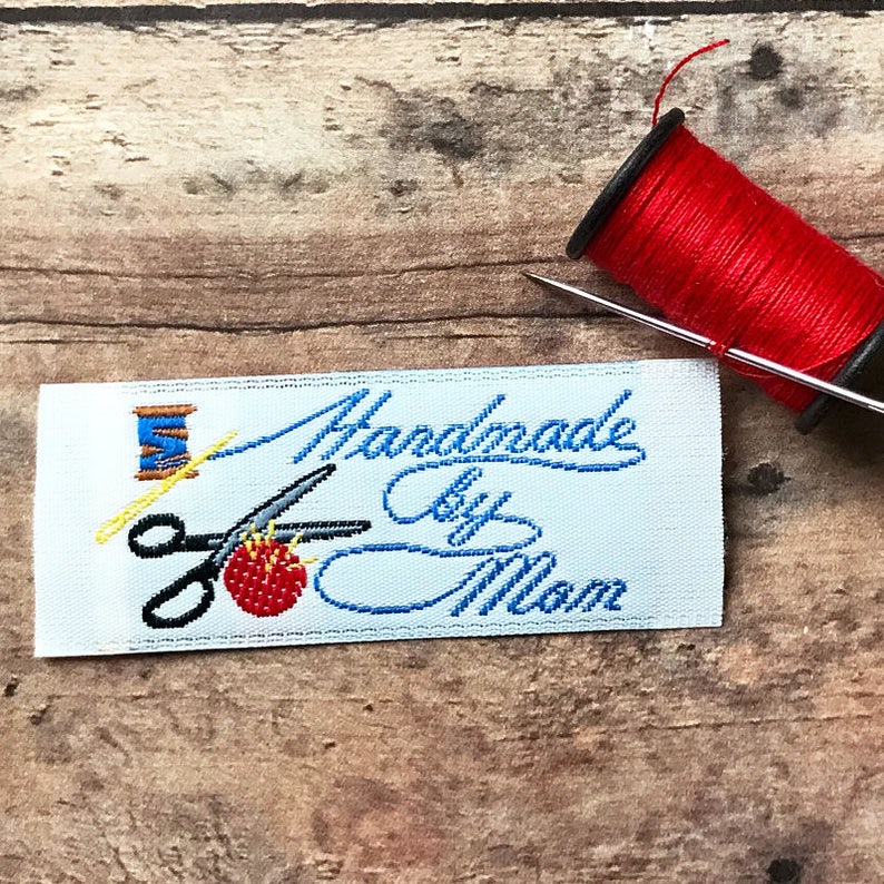 10 Woven Labels Knitting Labels Sewing Labels Clothing Etsy