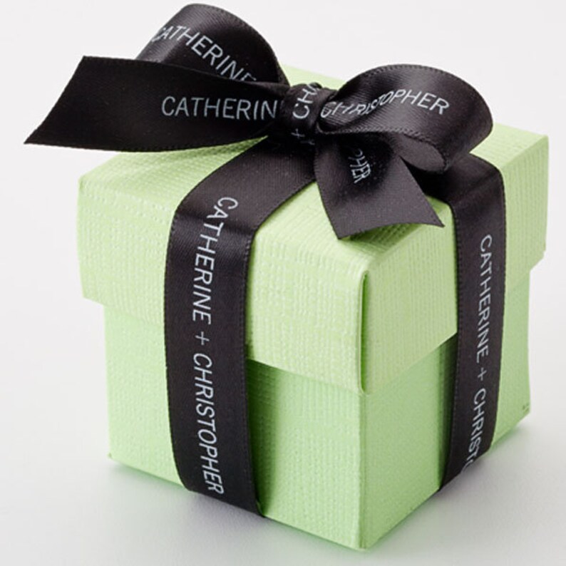 Imprinted Ribbons Personalized Satin Ribbon Professionally Etsy