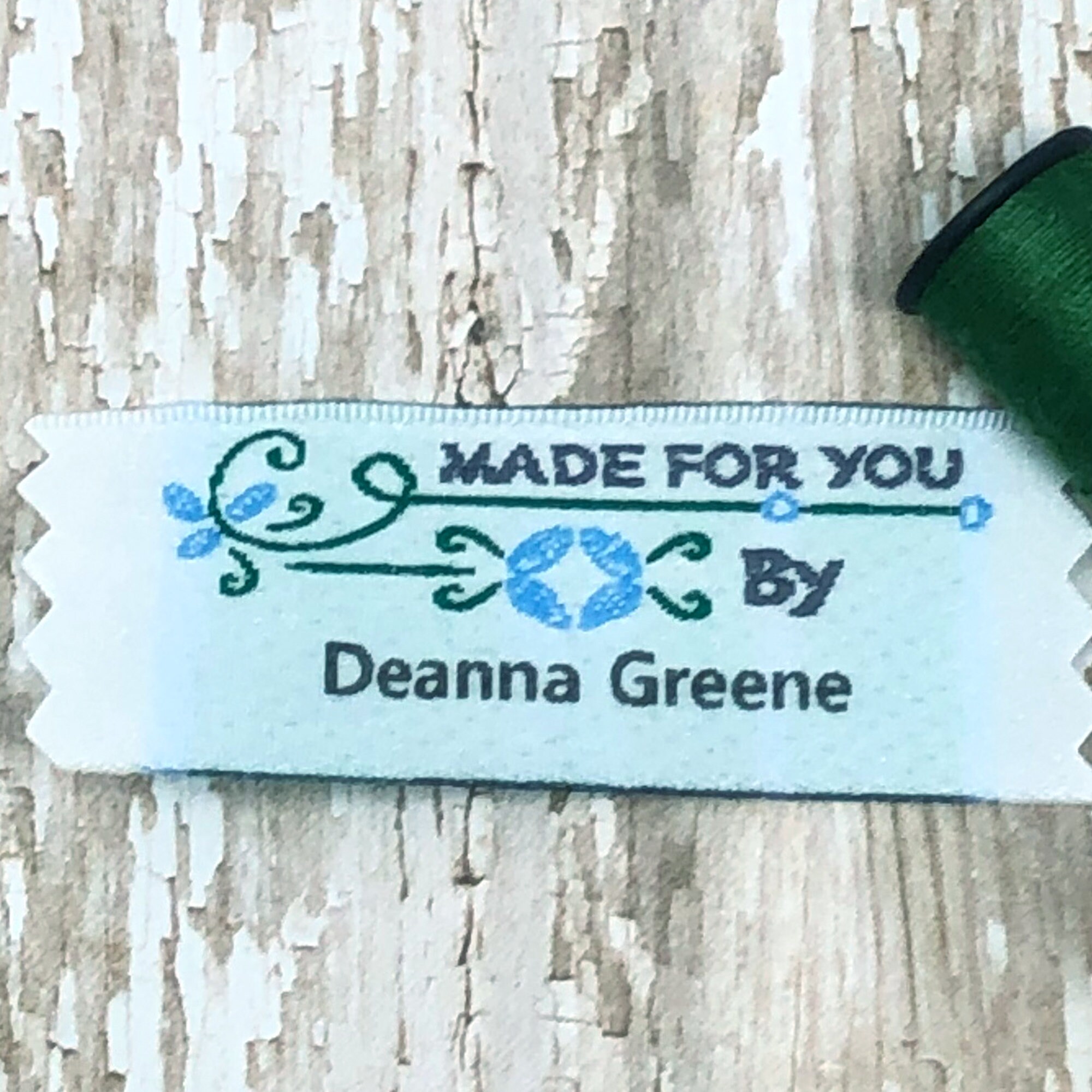 Personalized Sewing Labels, Custom Labels, Vintage Labels, Woven Labels, Personalized Labels for Crafts, Fabric Labels, Sewing Labels