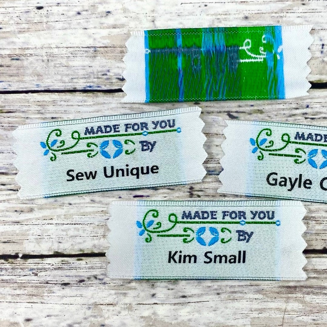 Personalized Sewing Labels Custom Labels Vintage Labels Etsy