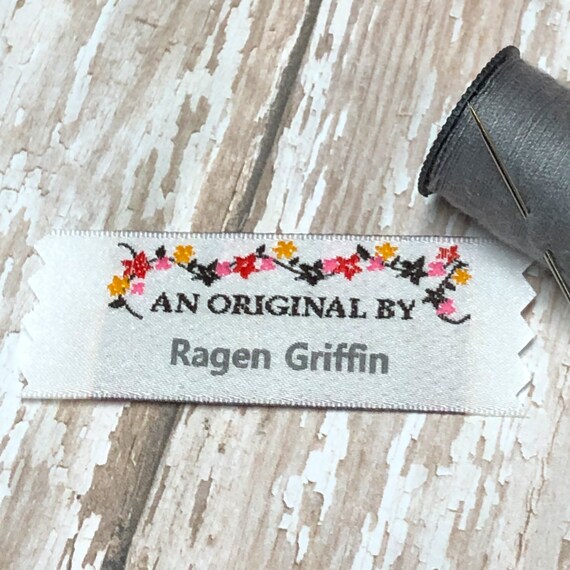 Sew on Woven Clothing Labels Fabric Labels Knit Labels An | Etsy