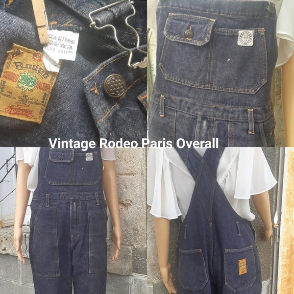 Vintage Rodeo Paris Overall Jeans  #sophieladydeparis