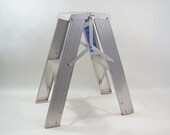 Sears DOUBLE SIDED Metal Ladder, Industrial Greenhouse Supply 100 Metal Ladder, Plant Stand, Display Piece, 2 Step Ladder Sears