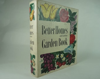 Better Homes & Gardens New Garden Book, 1954, Garden Reference Guide Book, Instructions, Garden Book Complete  Free USPS Media Mail