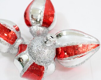 ヴィンテージクリスマスオーナメント、ガラス製クリスマスクラシック