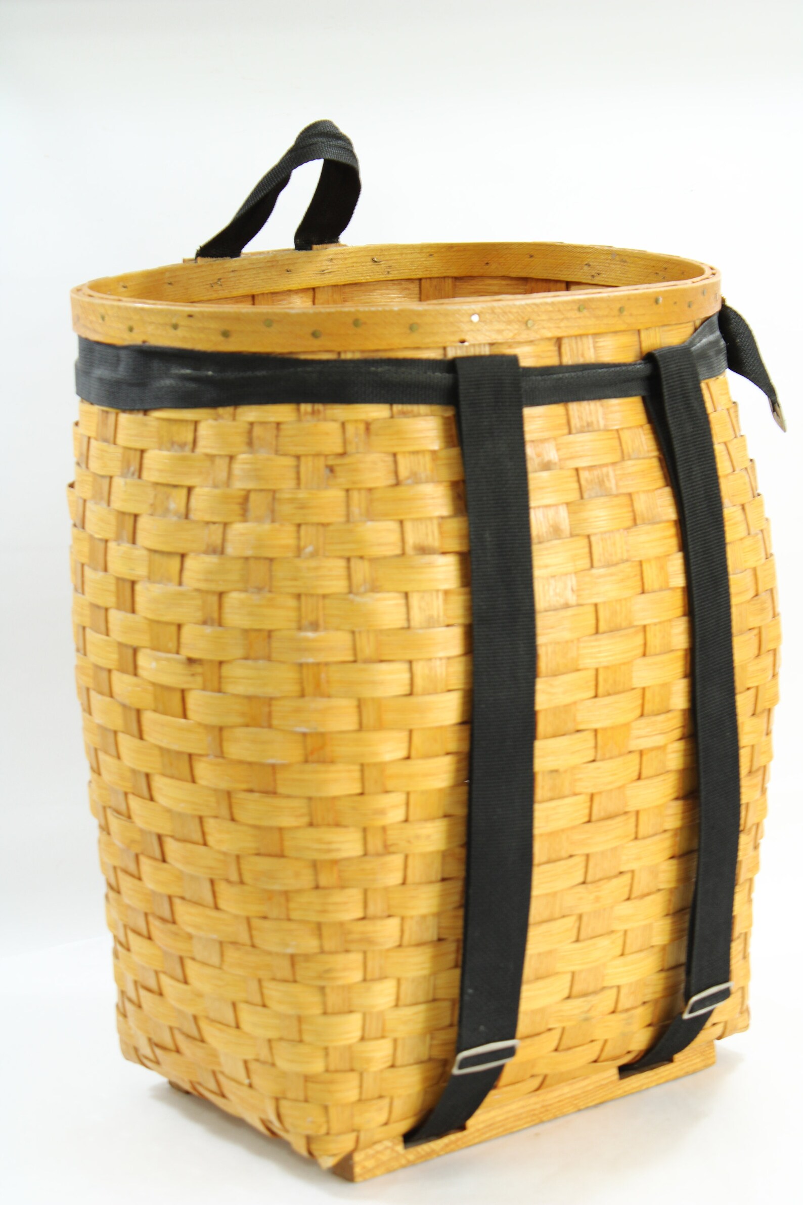 Gathering Basket Split Oak Backpack Basket Harvesting Etsy