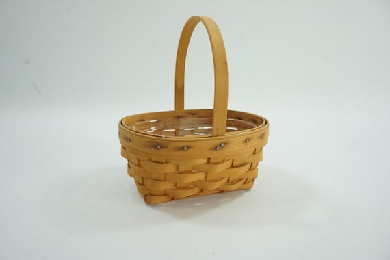 ロンガバーガーバスケット、スプリットオーク編みバスケット（1999年製