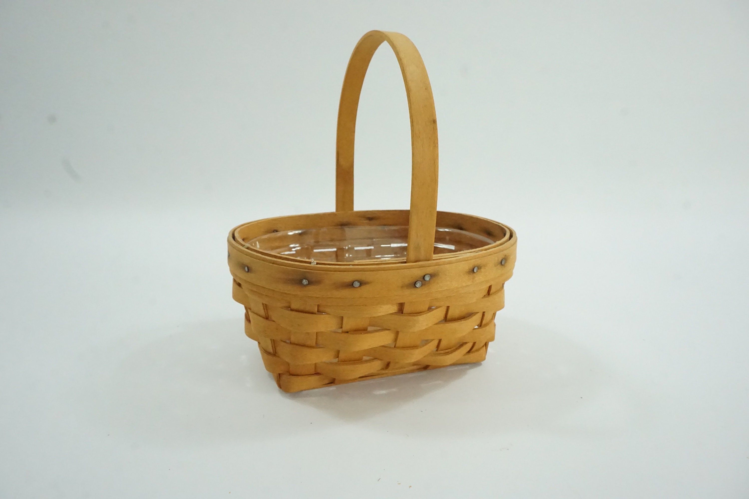 ロンガバーガーバスケット、スプリットオーク編みバスケット（1999年製