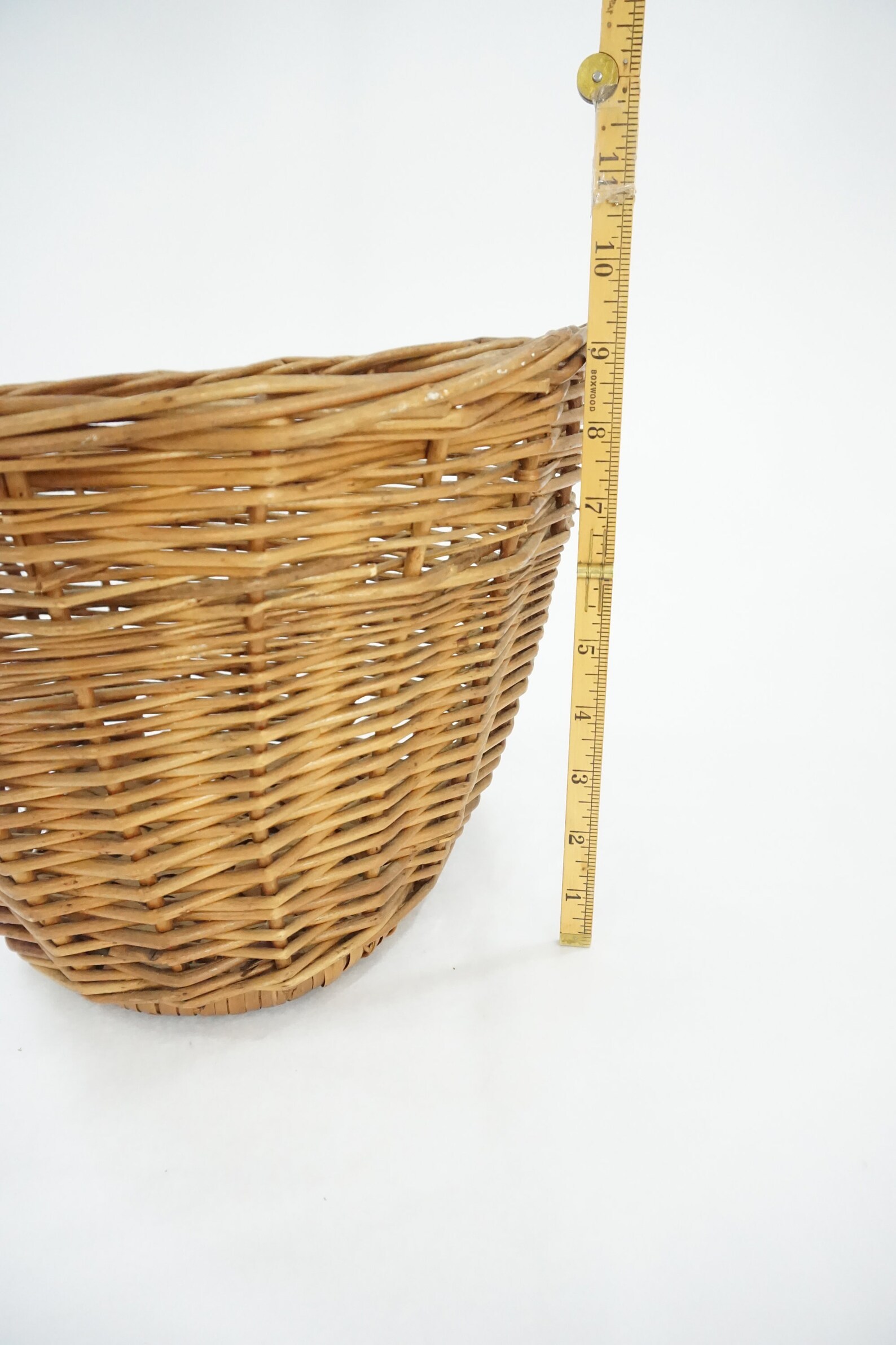 Vintage Bike Basket Hanging Basket Flat Back Basket for Etsy