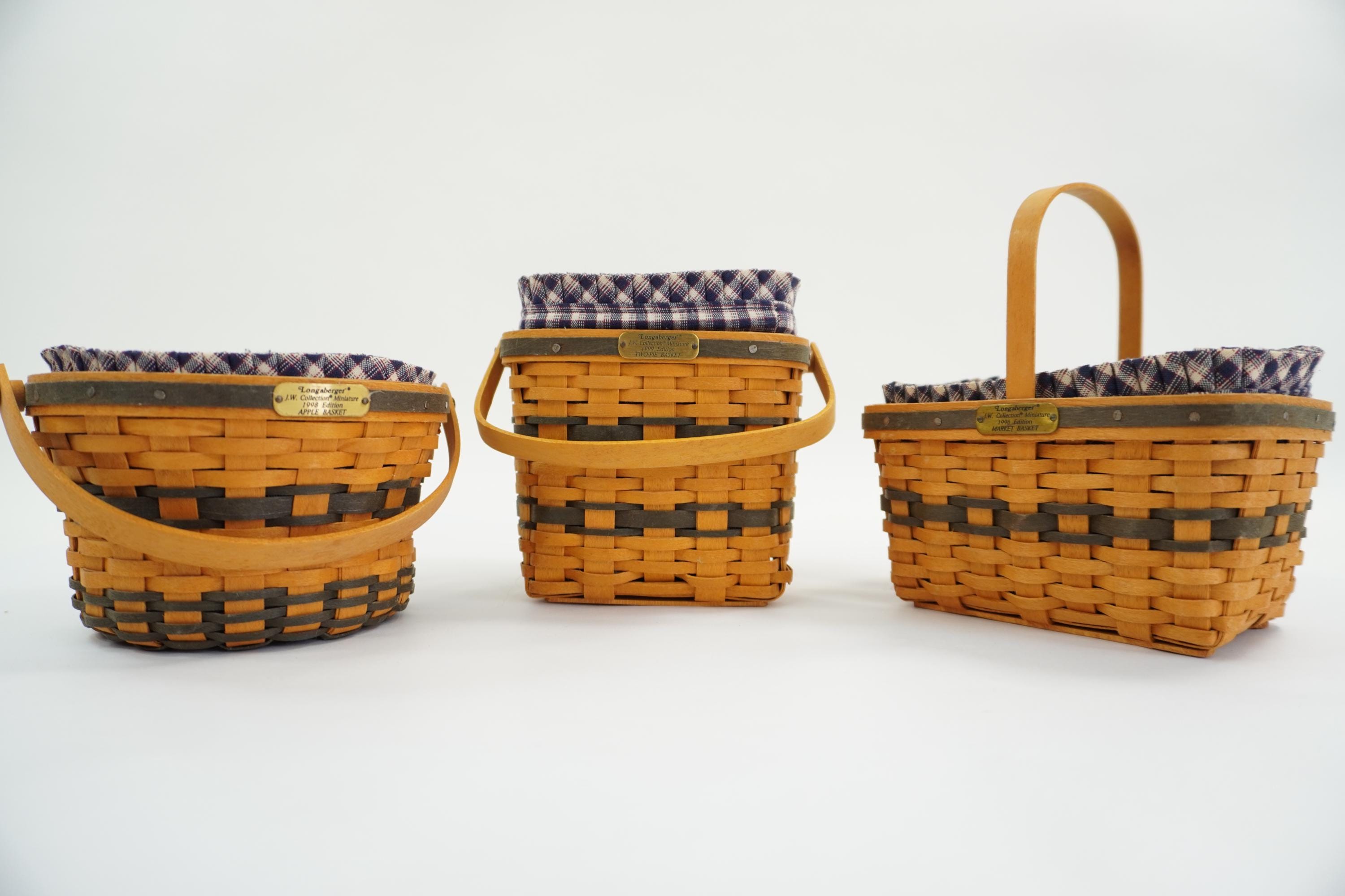 Vintage jw longaberger baskets - Etsy 日本