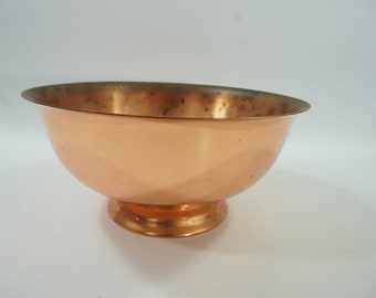 Large Copper Bowl, Copper Planter, Large Copper Bowl for Plants, Display Bucket, Hand Made, Large Display Bowl, Free USA Ship