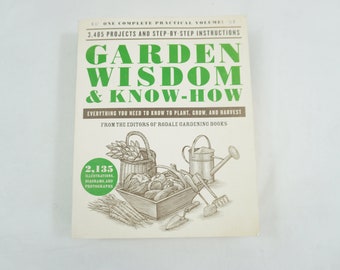 Saggezza e competenza in giardino, Rodale Gardening Books, brossura, 2018, Guida di riferimento per il giardino, Libro su fiori e piante, Spedizione gratuita negli Stati Uniti