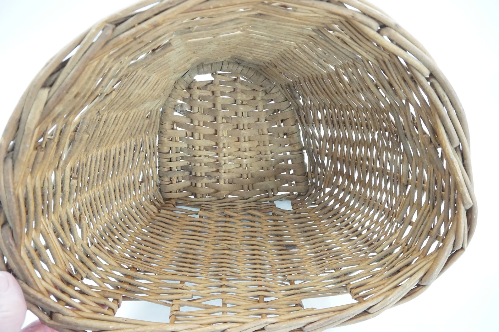 Vintage Bike Basket Hanging Basket Flat Back Basket for Etsy