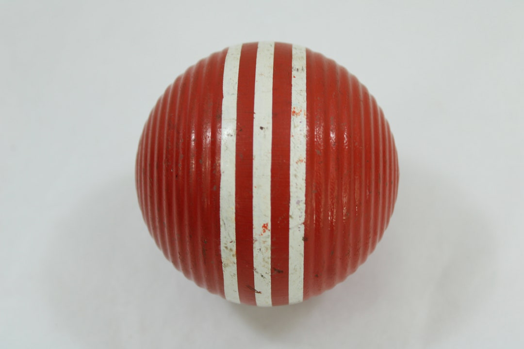 Croquet Ball Ribbed Croquet Ball Croquet Parts Accessories Etsy