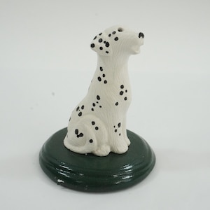 Byers&#39; Choice, Christmas Caroler, Byers Choice Holiday Figure, Dog, Byer&#39;s Animals, Dalmatian Dog, 2004 USA Free Ship