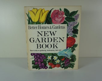 Better Homes & Gardens New Garden Book, 1961, Garden Reference Guide Book, Instructions, Garden Book Complete  Free USPS Media Mail