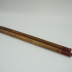 WOODEN Croquet End Stakes, Scoring Stakes, 24&quot; L Stakes for Croquet, Outdoor Lawn Games, Croquet Stakes Free USA Ship