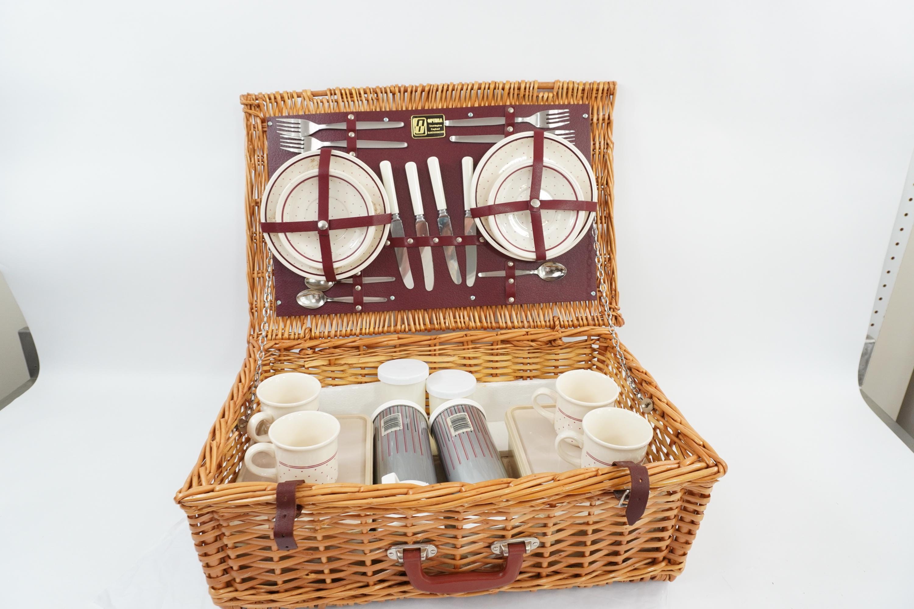 Optima picnic basket - Etsy 日本
