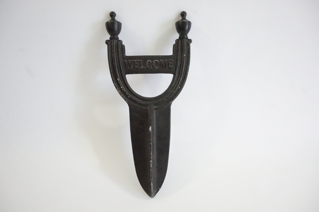 EMIG Cast Metal Boot Scraper Shoe Boot Scraper Sign Etsy