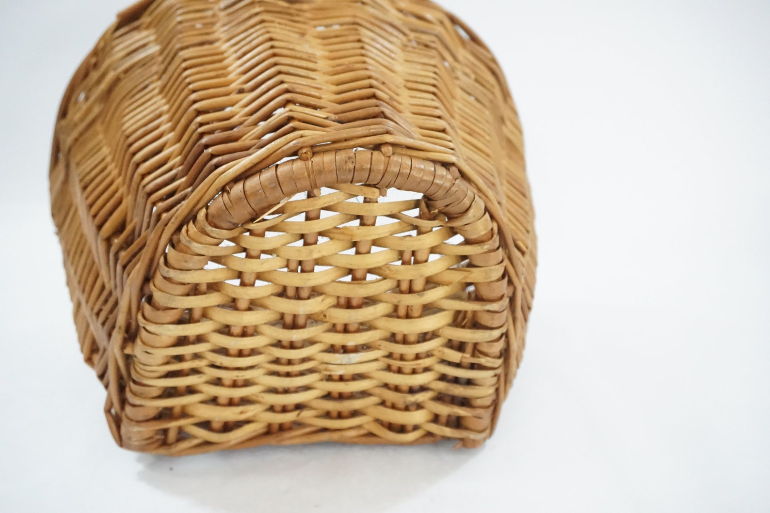 Vintage Bike Basket Hanging Basket Flat Back Basket for Etsy