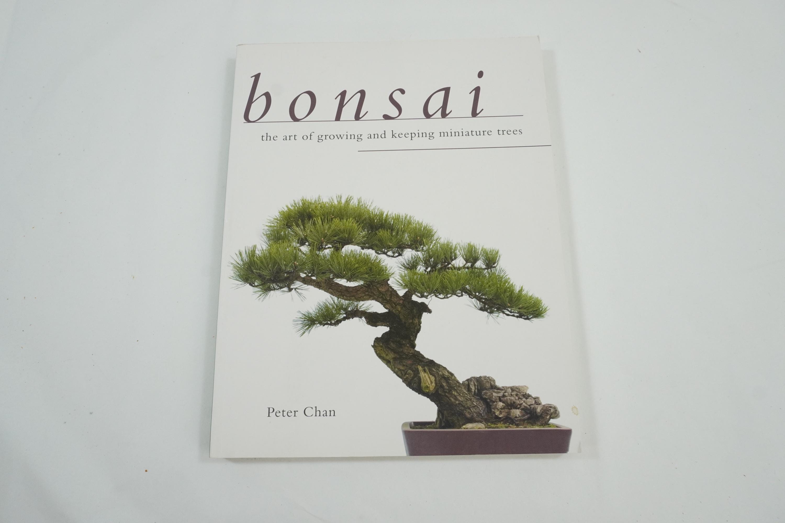 Bonsai-Buch, Von Peter Chan, Die Kunst, Miniaturbume zu zchten und zu  halten, Softcover, 198, Indoor Gardening, Referenz Free USA Media Mail -  Etsy sterreich