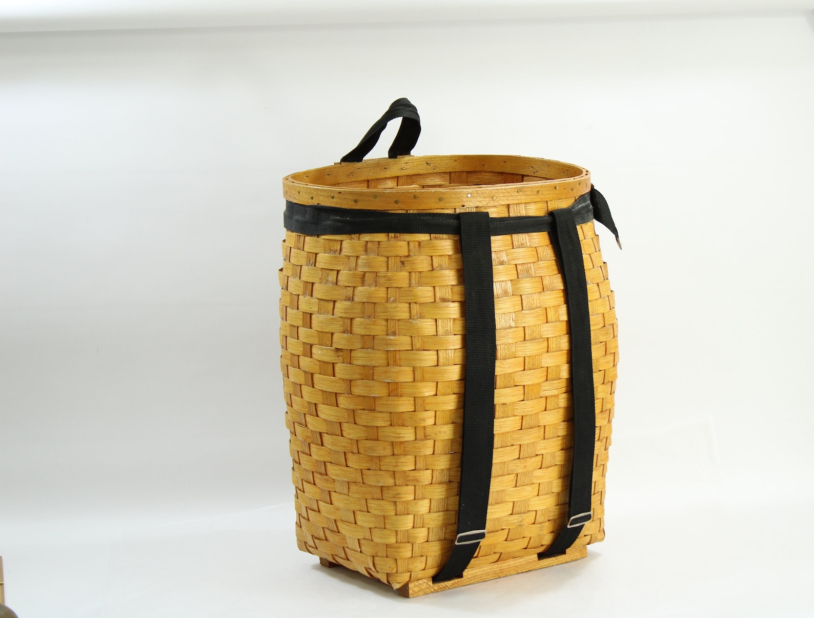 Gathering Basket Split Oak Backpack Basket Harvesting Etsy