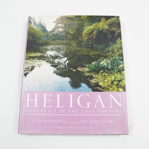 Heligan A Portrait of the Lost Gardens, Tom Petherick , HCw/DJ 2004, History Garden Art Reference Book, Free USA Media Ship