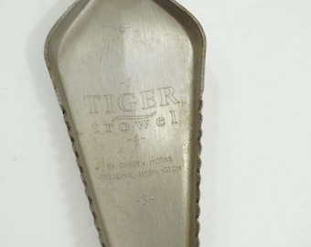 Garden Hand Tool, Small Hand Tool, Gardening Tool, Trowel, Heavy Duty Aluminum, Tiger Trowel USA Made Multi Functional Lot 191 Free USA Ship