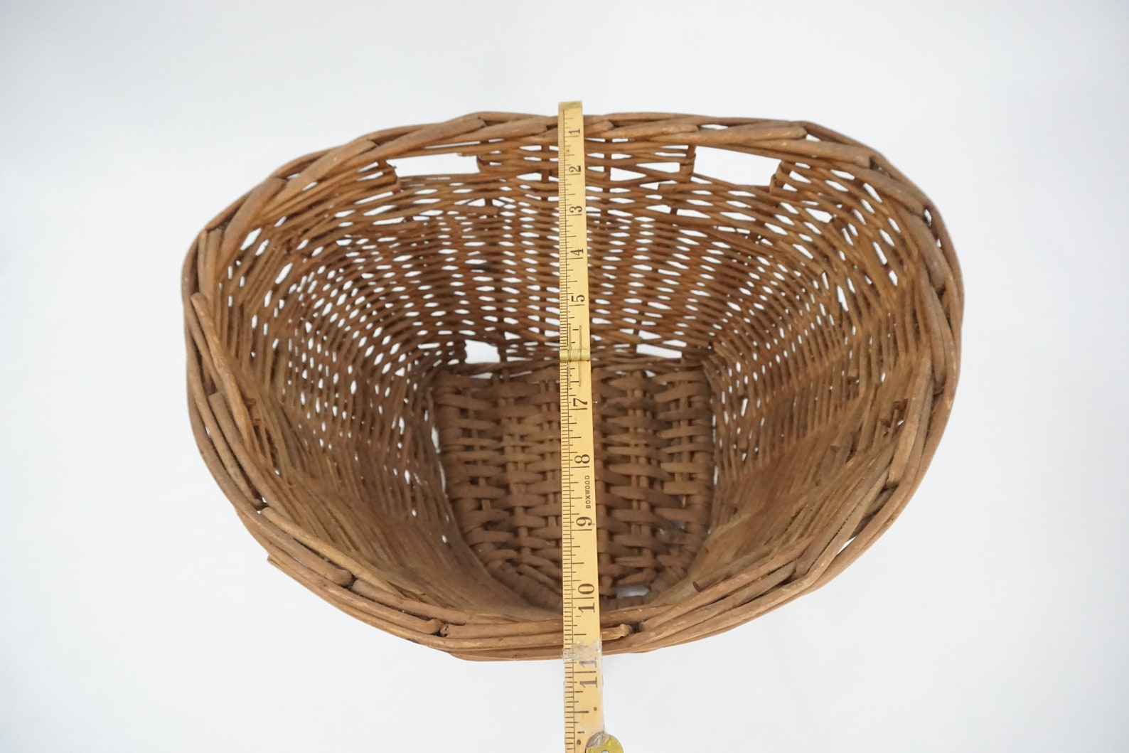 Vintage Bike Basket Hanging Basket Flat Back Basket for Etsy