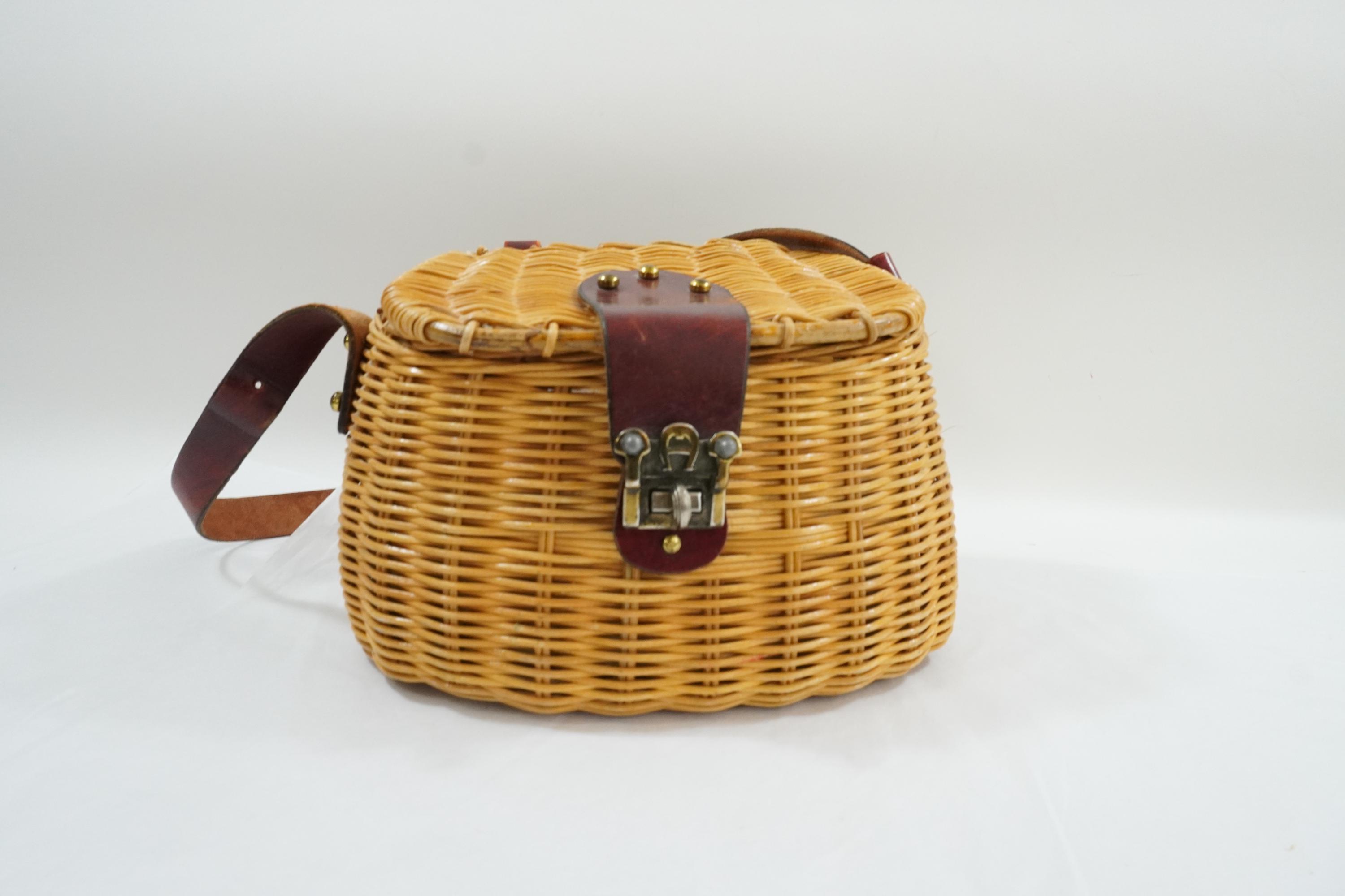 Etienne Aigner Rare Wicker Pocketbook, Garden Summer Purse