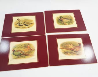 Lady Clare Place Mats, Hard Placemats, Dinner Placemats, 8