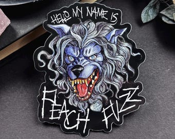 Hello My Name is Peach Fuzz / Creep Sticker / Vinyl Sticker