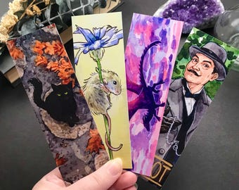 Bookmarks / Various Watercolor Design Bookmarks