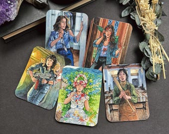 Final Girl Magnets / Scream Queens / Horror Art Magnets