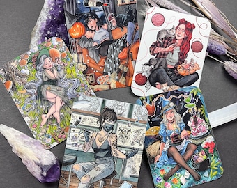 Witch Magnets / Modern Witches series A / Art Magnets