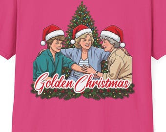 Happy Golden Christmas - Soft T-Shirt