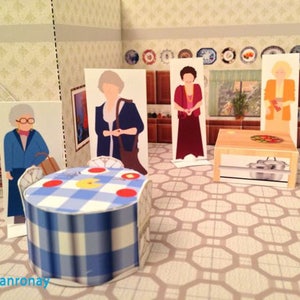 DIY House Papercraft - 6151 Richmond St, Miami, FL --