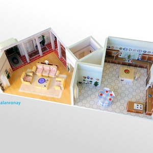 House Scale Model 6151 Richmond Street Playset image 1