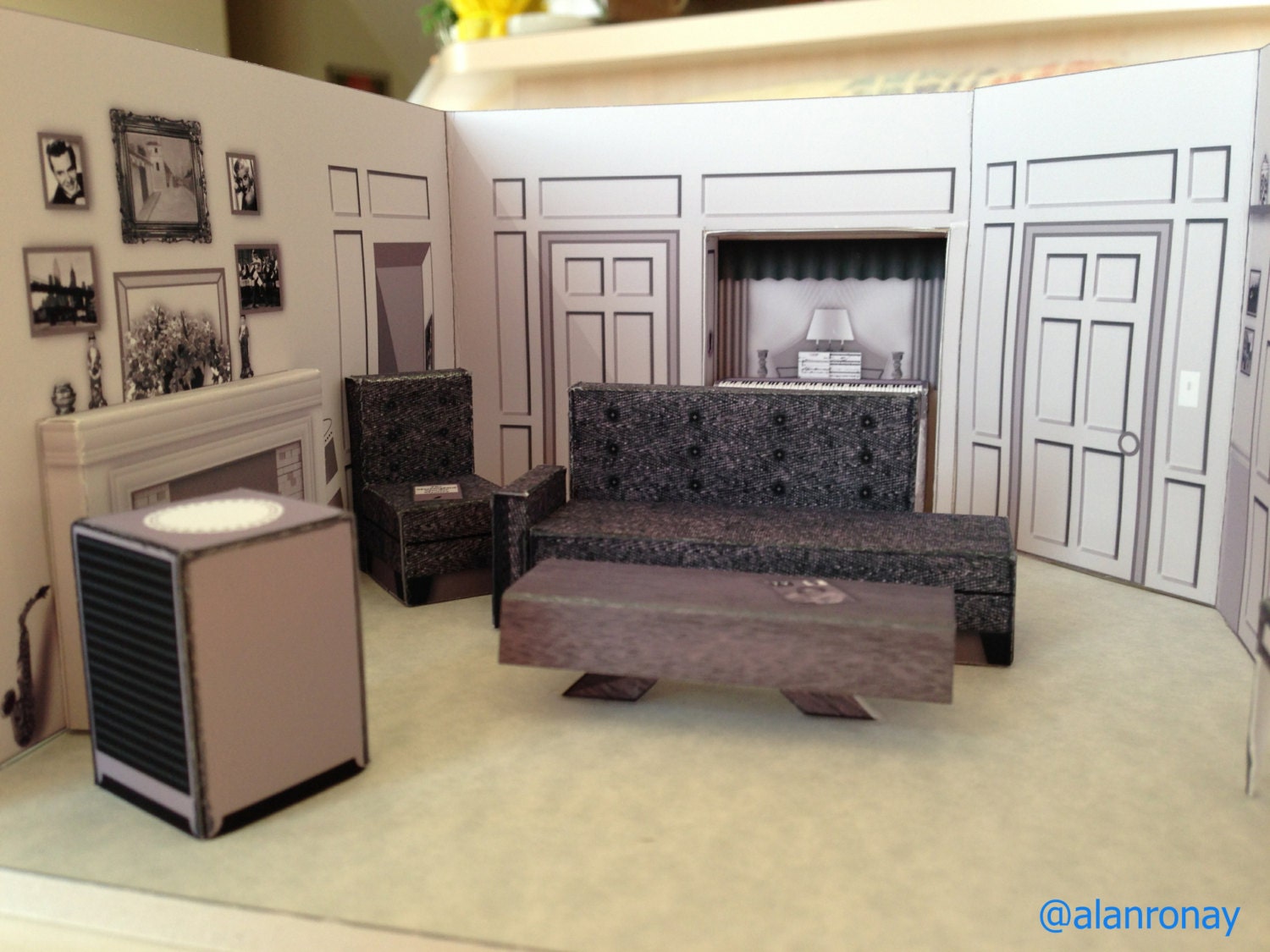 Scale Model 623 E. 68th Street Apartment 3D Etsy
