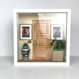 Amazing Detailed Doorway Diorama Shadowbox image 5