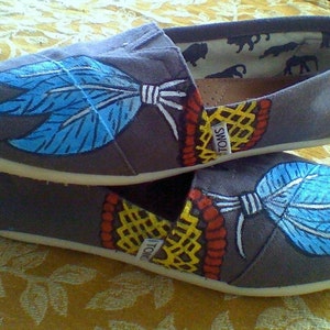 Custom DREAMCATCHER DREAM CATCHER feather Handpainted Toms image 1