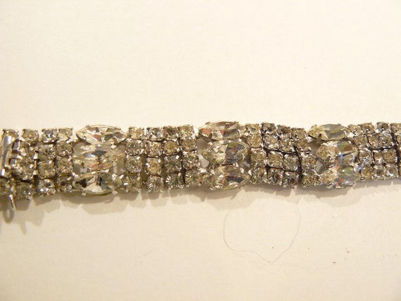 Gorgeous Vintage Rhinestone Bracelet - image 2