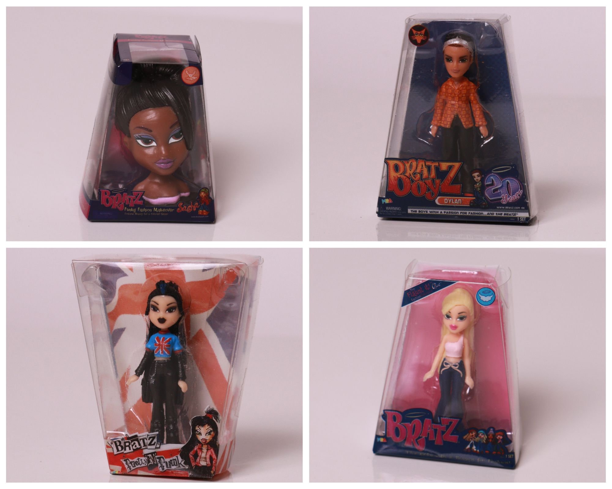 Bratz Passion 4 Fashion Yasmin Funky Fashion Makeover Doll Hair Styling Head  