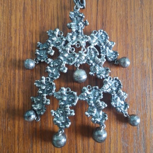 Pentti Sarpaneva Finland Kaarna large pendant necklace 60’s