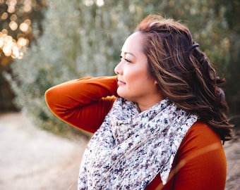 Aranea Shawl Crochet Pattern | Elegant Triangle Shawl | Easy Crochet Shawl PDF Pattern