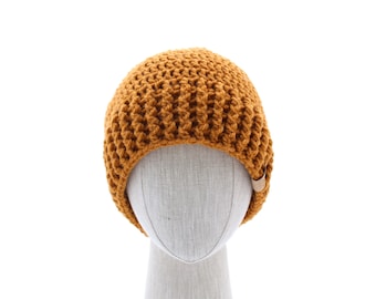 Crochet Beanie Pattern - Bellamie Beanie (Newborn through Large Adult Sizes)