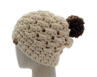 Crochet Hat Pattern - Bailey Hat  (Newborn through Adult Sizes)